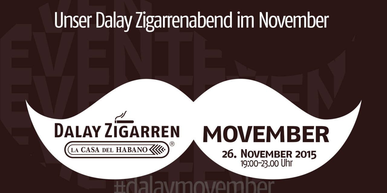 Dalay Zigarrenabend Movember