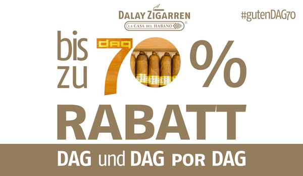 DAG Bis zu 70% Rabatt!