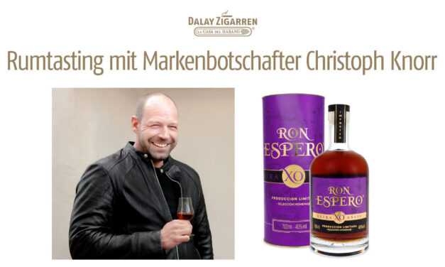 Rumtasting mit Markenbotschafter Christoph Knorr