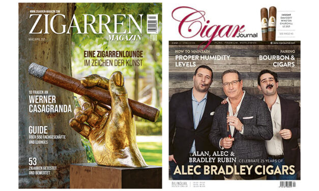 Cigar Journal 2021-01 und Zigarren Magazin 2021-02 Bewertungen von Dalay Importen